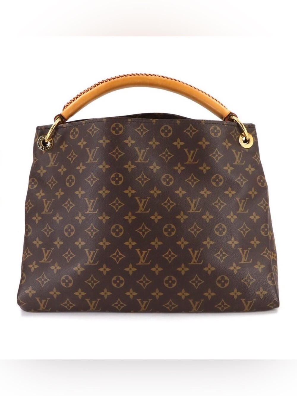 Lux Inspired Monogram Artsy
Shoulder Bag Brown